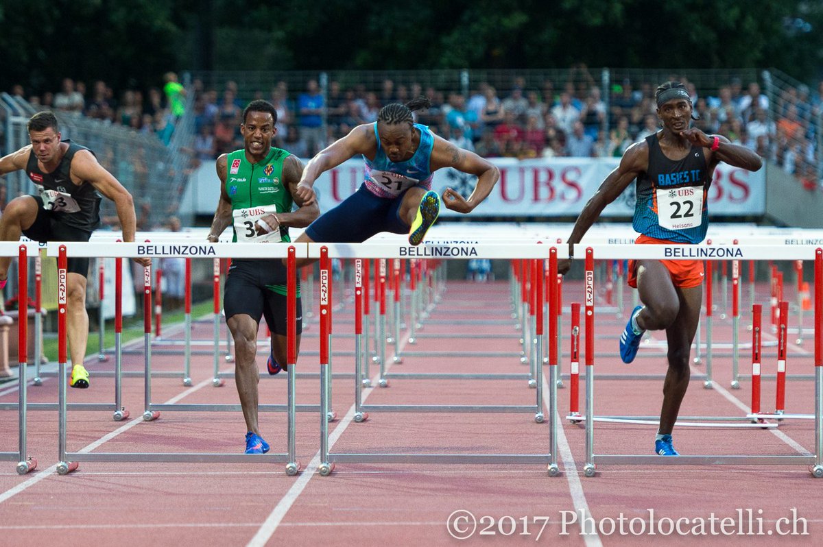 Il detentore del record del mondo Aries Merritt torna a Bellinzona al #galadeicastelli un anno dopo il successo nel meeting 2017.
galadeicastelli.ch
@UBSathletics <a href="/SwissAthletics/">Swiss Athletics</a> <a href="/RSIsport/">Sport RSI</a> <a href="/RTSsport/">RTS Sport (compte archivé)</a> <a href="/SFR/">SFR</a>
