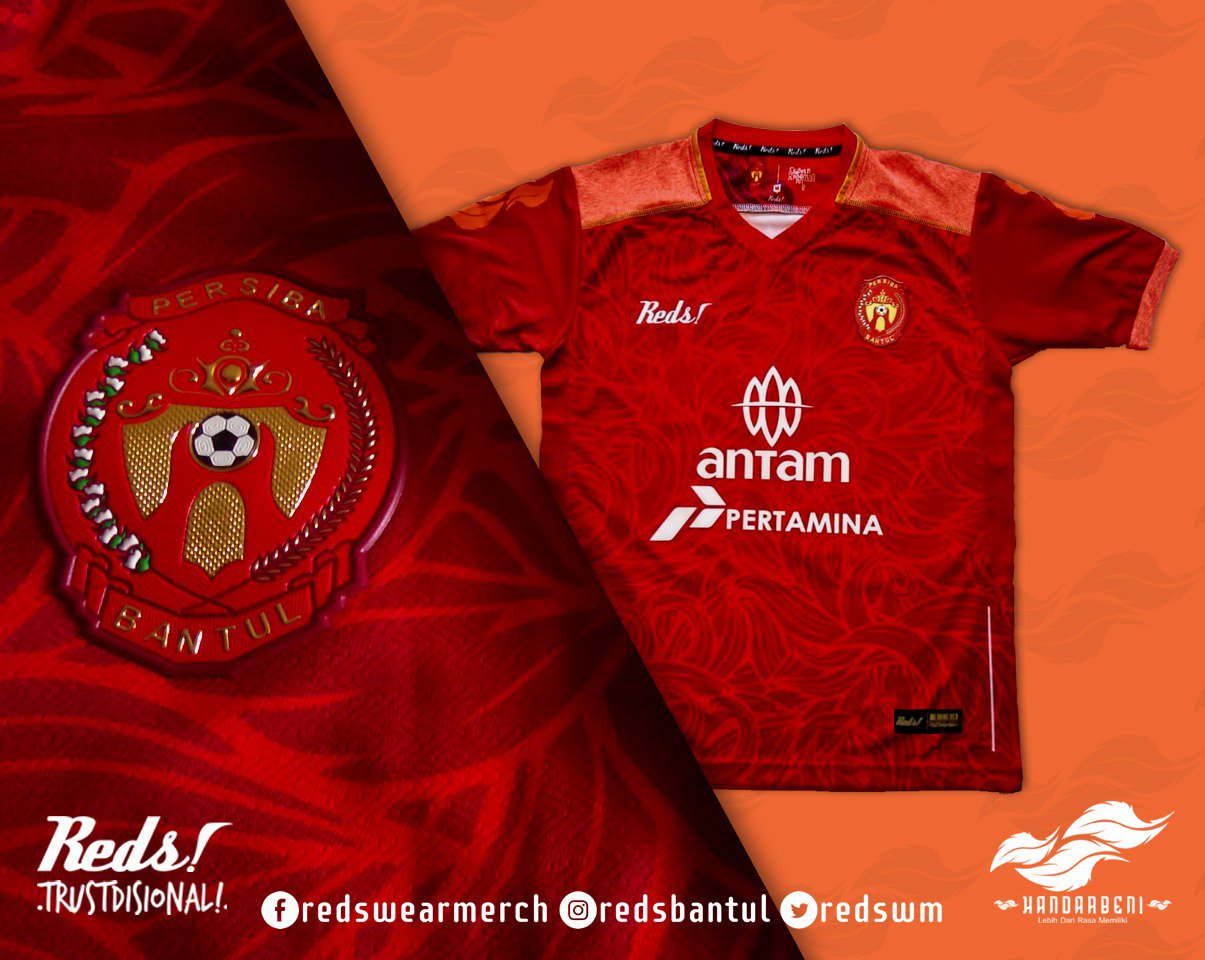 Persiba Bantul on X: "Jersey Persiba Bantul untuk mengarungi Liga 3 2018. Masih diproduksi karya anak muda asli Bantul, Reds! @Redswm #Handarbeni #Persibabantul #COYLSA https://t.co/1G1vujyOdG" / X