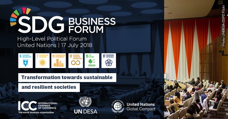 UN Global Compact (@globalcompact) on Twitter photo Starts in 1 hour: 2018 #SDGBizForum
Let's unlock the power of business as a force for good — building effective multi-stakeholder action to achieve the #GlobalGoals!
Tune in live: webtv.un.org
<a href="/SDGBizforum/">SDG Business Forum</a> <a href="/iccwbo/">International Chamber of Commerce</a> <a href="/UNDESA/">UN DESA</a> <a href="/SustDev/">UN DESA Sustainable Development</a> <a href="/UNWebTV/">UN Web TV</a> Starts in 1 hour: 2018 #SDGBizForum
Let's unlock the power of business as a force for good — building effective multi-stakeholder action to achieve the #GlobalGoals!
Tune in live: webtv.un.org
<a href="/SDGBizforum/">SDG Business Forum</a> <a href="/iccwbo/">International Chamber of Commerce</a> <a href="/UNDESA/">UN DESA</a> <a href="/SustDev/">UN DESA Sustainable Development</a> <a href="/UNWebTV/">UN Web TV</a>