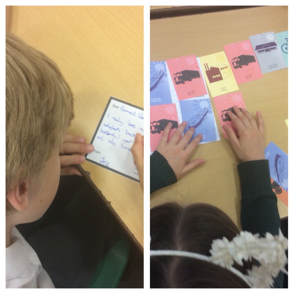 Great morning thinking about #whomademyclothes with pupils in #Bristol - writing to #garmentworkers and finding the stories of their #schooluniform. <a href="/fash_rev_mooc/">Who made my clothes?</a> <a href="/Education_UWE/">Bristol Inter-disciplinary Group for Education</a>