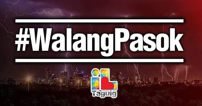 dcstaguig's tweet photo. Ang #WalangPasok ay magpapatuloy hanggang bukas, Miyerkules, ika-18 ng Hulyo, para sa mga mag-aaral ng Taguig.
#ilovetaguig
#ThinkBigTaguig
#DCarmeliteSchool
#DCSCares
https://t.co/ai6e0mTmOB https://t.co/hFNm6FW9zb