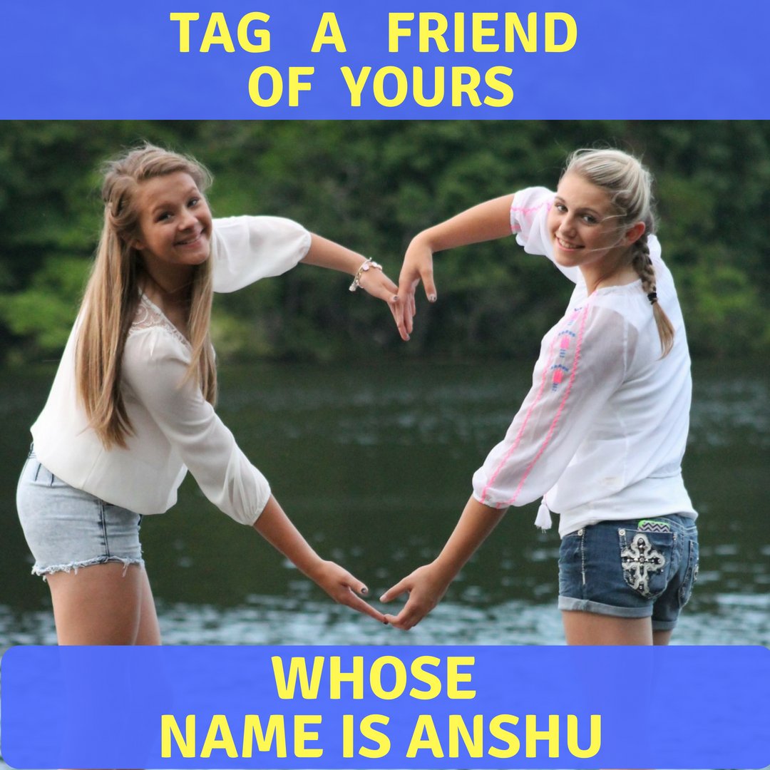 HitsMillion's tweet image. Tag a friend whose name is Anshu

Watch this video-bit.do/name-with-A 

#namensgirlande #namechange #namedays #instagood #like4like #friends #instadaily