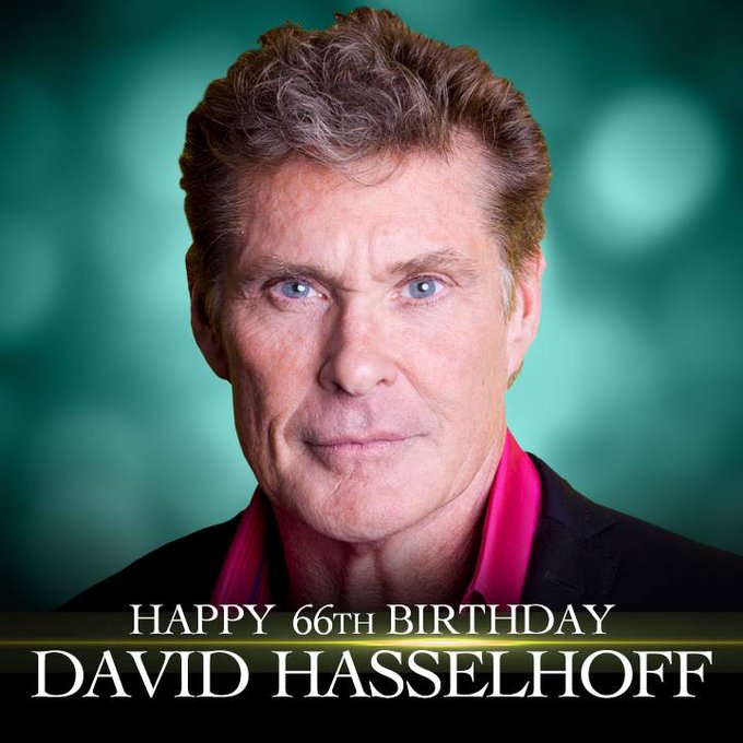 David Hasselhoff's Birthday Celebration | HappyBday.to
