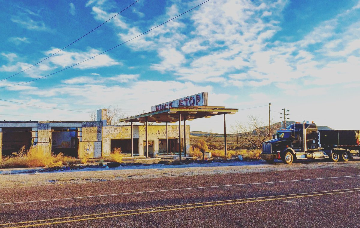 The service at this truck stop might be a little questionable.