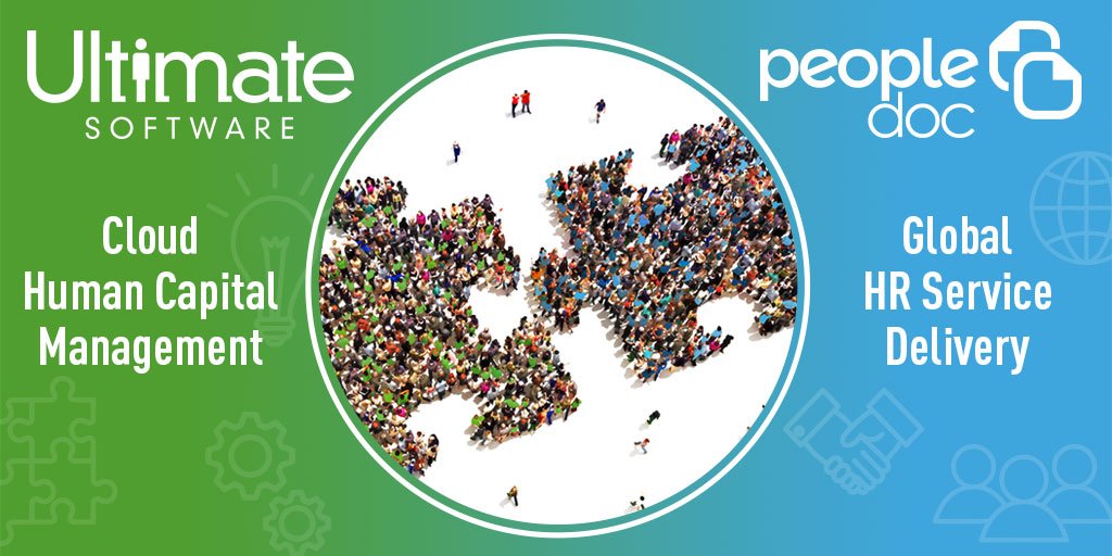PeopleDoc_Inc's tweet photo. “Today is a very exciting day in PeopleDoc’s history. My co-founder, Clément Buyse, and I are excited about the announced plans for us to join with @UltimateHCM, a leader in cloud-based HCM w/ an award-winning culture!” – @JohnBenhamou #PeopleFirst https://t.co/t6PD4Ew4Lk https://t.co/b2fAAuKv09