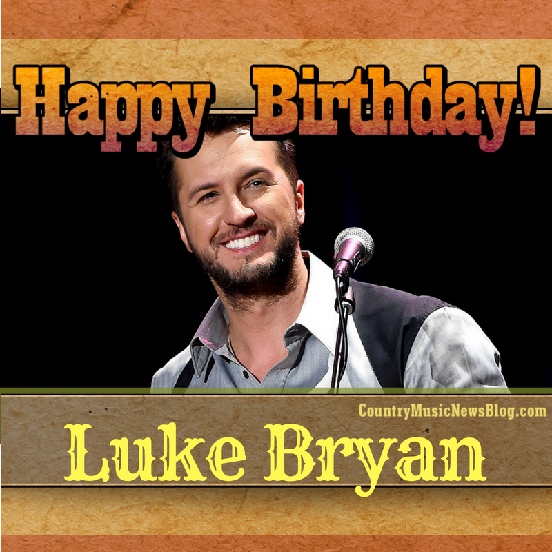 A big HAPPY BIRTHDAY shoutout to Luke Bryan from the crew here at  