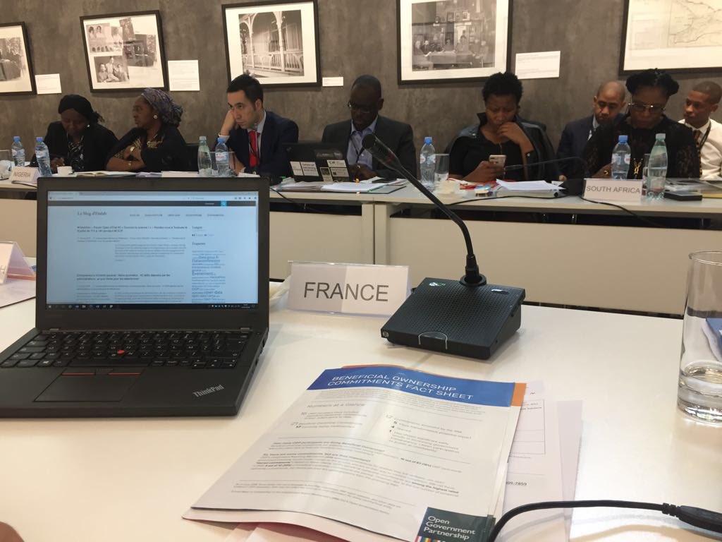Etalab's tweet photo. La France est présente au steering Committee de l'#OGPgeorgia pour promouvoir la transparence et la participation citoyenne avec un focus sur la transparence de la commande publique #act2open #contracting5 #opendata https://t.co/9znVA4fU9K