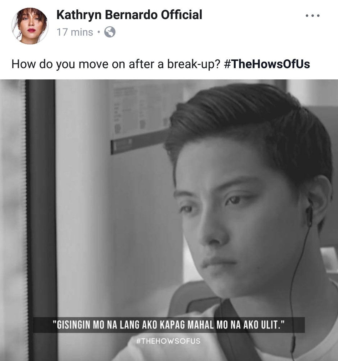 KATHNIELSpikers's tweet photo. "How do you move on after a break-up? #TheHowsOfUs
https://t.co/mV0Hkj1yNj"
#43DaysTHOUGo
@bernardokath @imdanielpadilla https://t.co/7SLDh12lOf