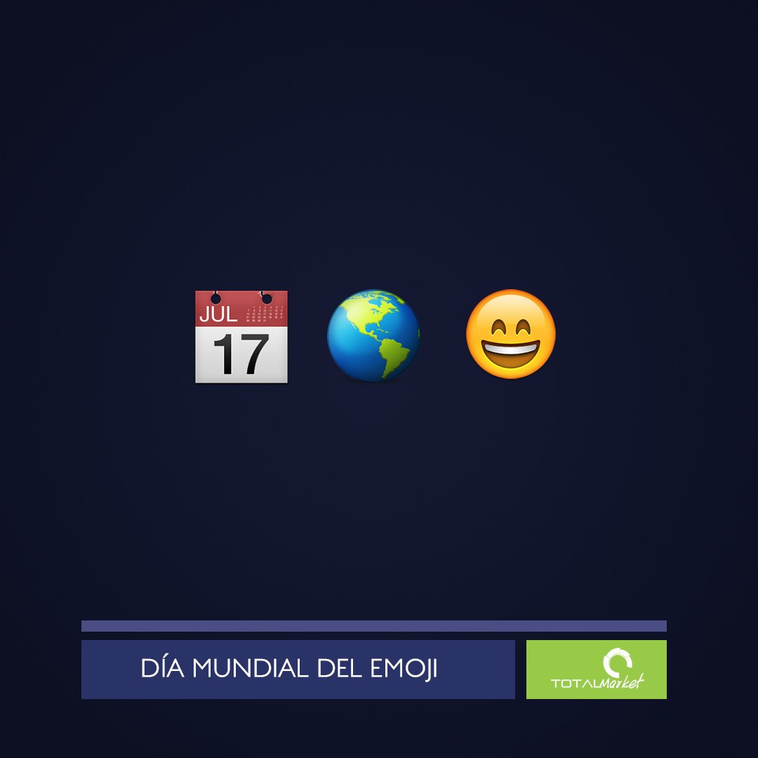 Total_Market's tweet photo. En este Día Mundial del Emoji, comenta cuál es tu favorito 😊 https://t.co/G9m9b6BZMg