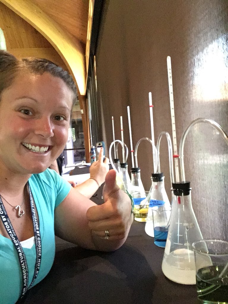 Learning how to make #biofuels at #nataa18 in Tulsa, Oklahoma this week! Thanks to <a href="/NAAE/">National Association of Agricultural Educators</a>, <a href="/LabAids/">Lab Aids</a>, and <a href="/CortevaUS/">Corteva U.S.</a> for the opportunity to attend the National Agriscience Teacher Ambassador Academy.