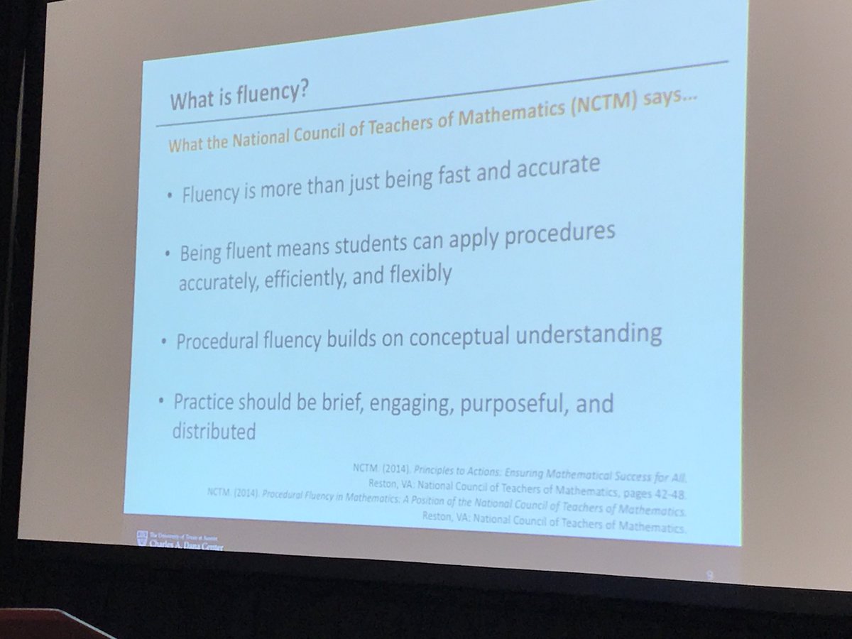 compeanmath's tweet photo. Thank you Lisa and Anne @utdanacenter!  Loving and learning about Building Computational Fluency With Focused-Practice Sets.  #CAMT18 #CAMT2018 @NavarroMiddle #nmsrules #lcisdkdi https://t.co/DX9ob8Jk8Q