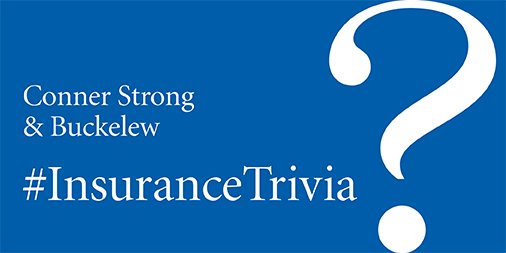 connerstrong's tweet image. The answer to today's #TriviaTuesday questions are as follows: The first life #insurance policy was taken out in the early 18th century and the first company to offer it was the Amicable Society for Perpetual Assurance Office. #insurancetrivia