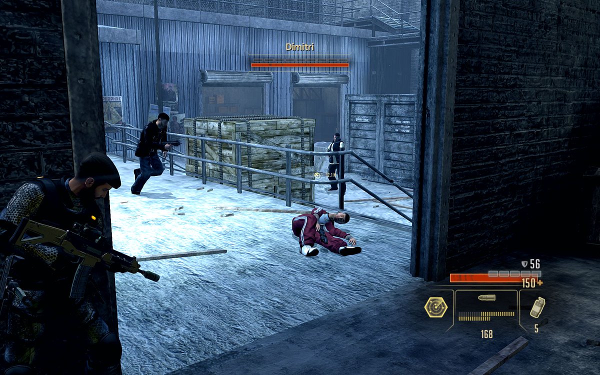 artie_ja's tweet image. Taka sytuacja, że chodzę i rozwalam ruskich dresiarzy. #AlphaProtocol