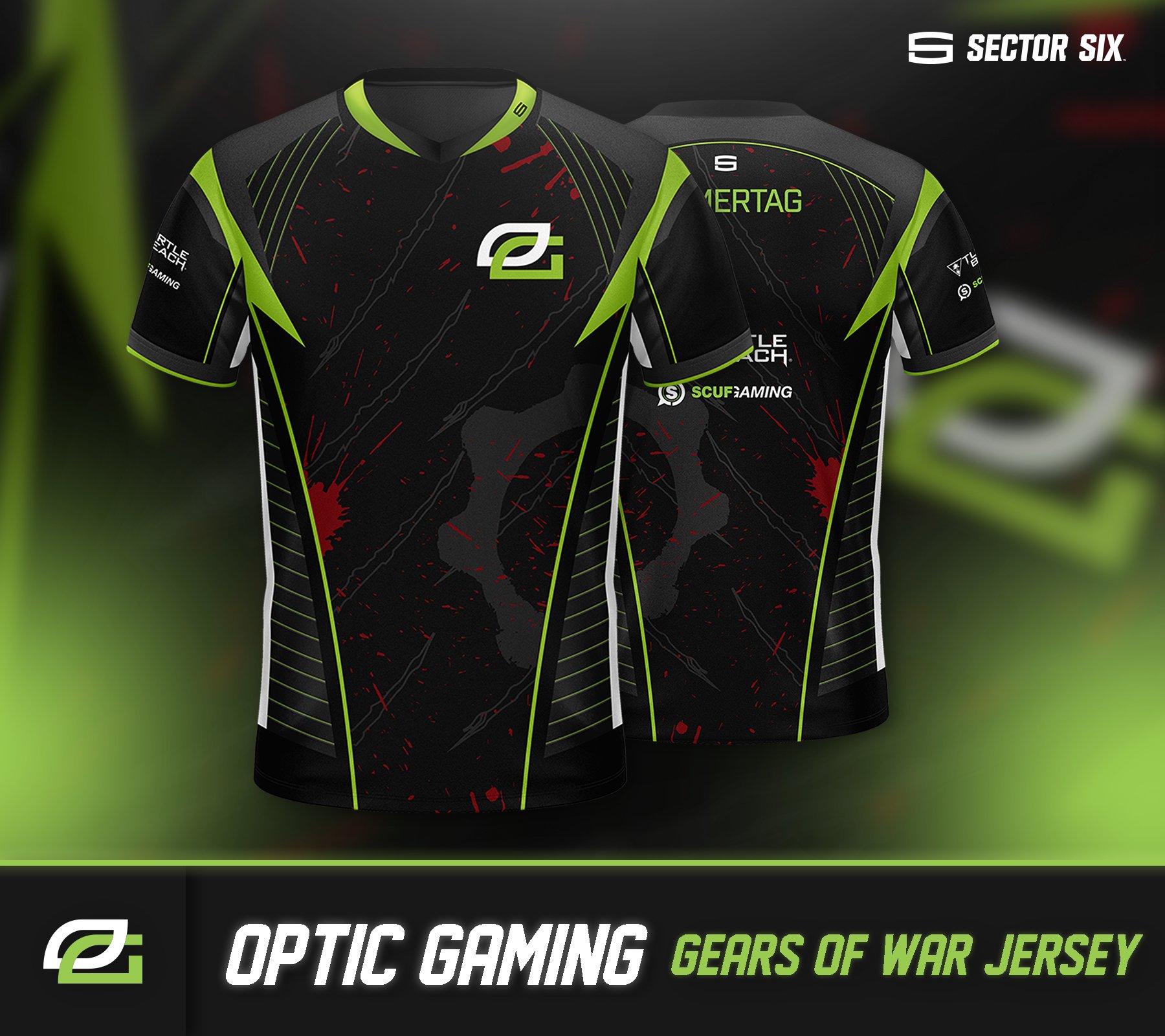 optic gaming jersey custom