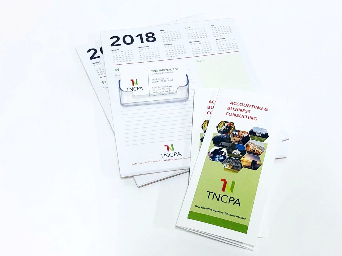 AG_HoustonTX's tweet photo. The team at AG Houston Galleria has your office #stationery and #print needs covered! Check out these #custom designed pieces for #TNCPA ����❤ Brand consistency is EVERYTHING! https://t.co/WQF776PR7r