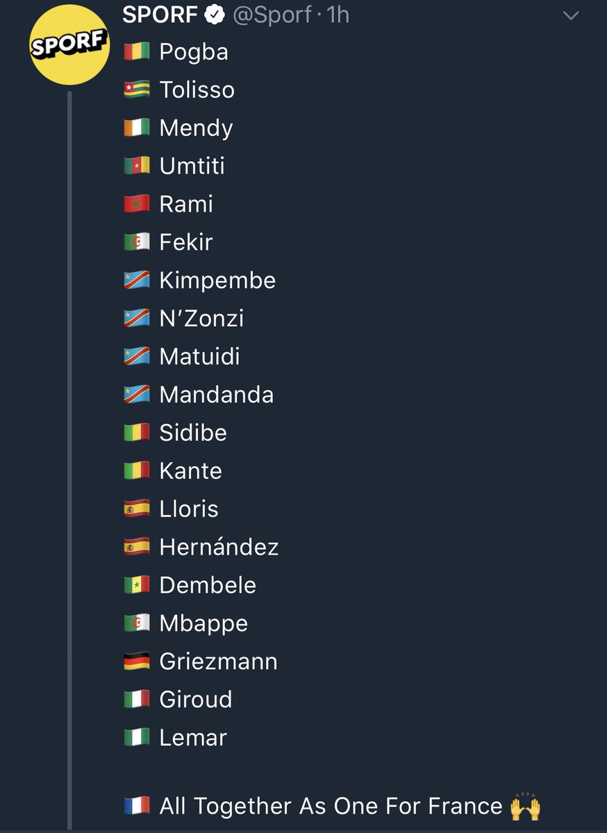 ActuFoot_'s tweet photo. Merci Benjamin Mendy de remettre les gens à leur place. Merci de mettre fin à ces bêtises qui circulent sur l’équipe de France. 🇫🇷🥇🏆 https://t.co/PCDQl7IVBB