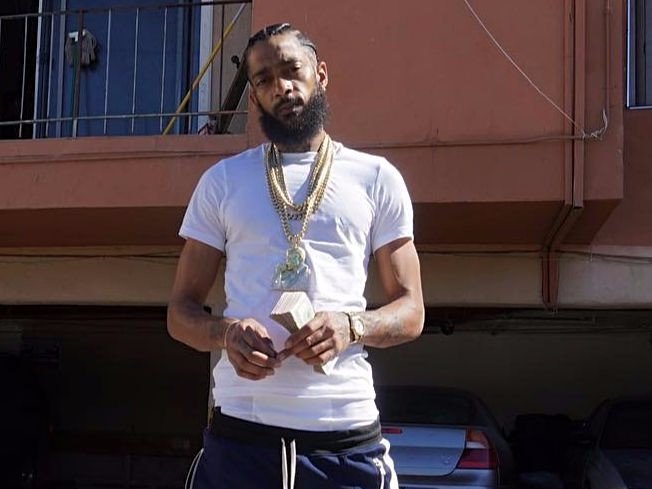 mfesttv's tweet photo. Nipsey Hussle Slams Reporters Mocking Diddy's Desire To Buy Carolina Panthers - https://t.co/Ed3vxuYq1Q https://t.co/Q4them8j4D