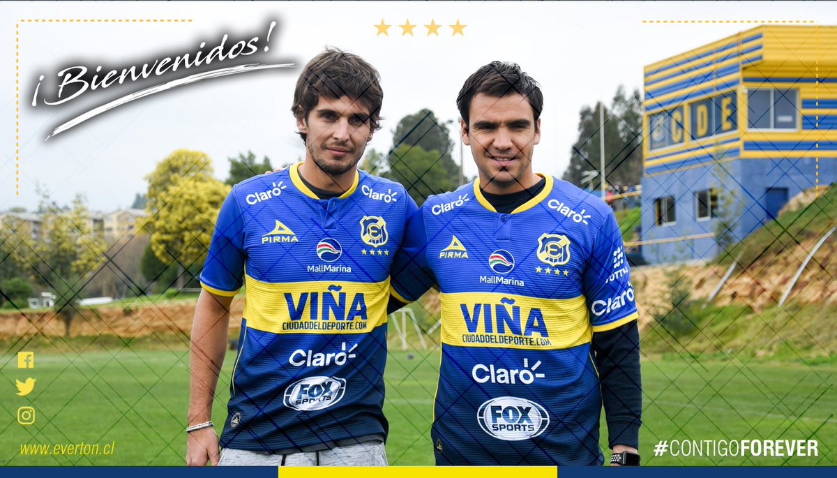 evertonsadp's tweet photo. ¡Nuestros refuerzos Lucas Domínguez (@lucasdominguezi) y Cristopher Toselli (@Toselli23) ya se vistieron oficialmente con la Oro y Cielo! 🤩🎉  Bienvenidos al Ever for Ever y a dejarlo todo en la cancha ⚽💪

#ContigoForEver💙💛💙 https://t.co/zbsuM5SlbA