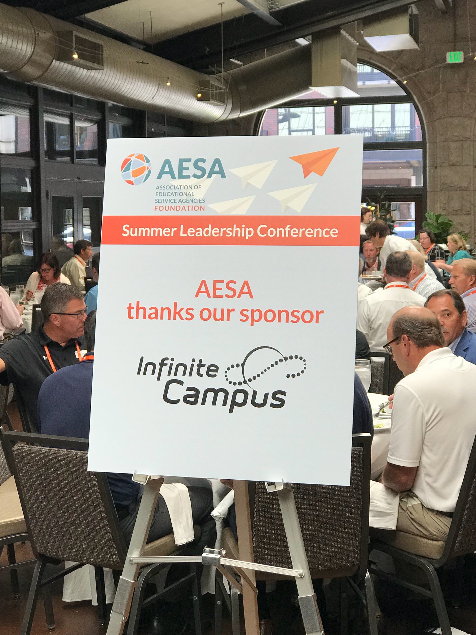 Infinite Campus on Twitter "We are proud to be a sponsor of the AESA