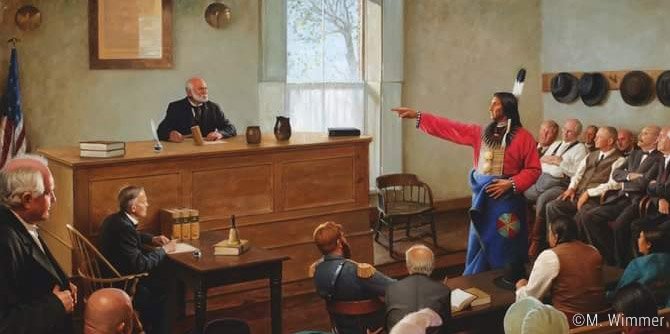 brettachapman's tweet image. You have to be a 'person' to have civil rights. Slaves couldn't go to court until 1865. Native Americans couldn't go to court until 1879 when my relative Standing Bear was illegally arrested by the United States Army and sued for his civil rights due him as a 'person' and won.