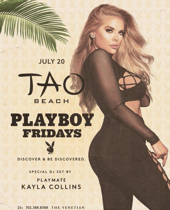 DJing THIS FRIDAY afternoon at TAO BEACH, come out and play!  🖤🔥🎉 https://t.co/8025EY5I0B