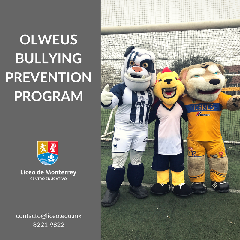 liceodmonterrey's tweet photo. El @liceodmonterrey implementó el @Olweus Bullying Prevention Program desde hace cinco años. ¡Prevención y protección para la seguridad de todos!
#EmpoweringKidsForLife
#BullyingPreventionProgram https://t.co/0amkJE7qPp