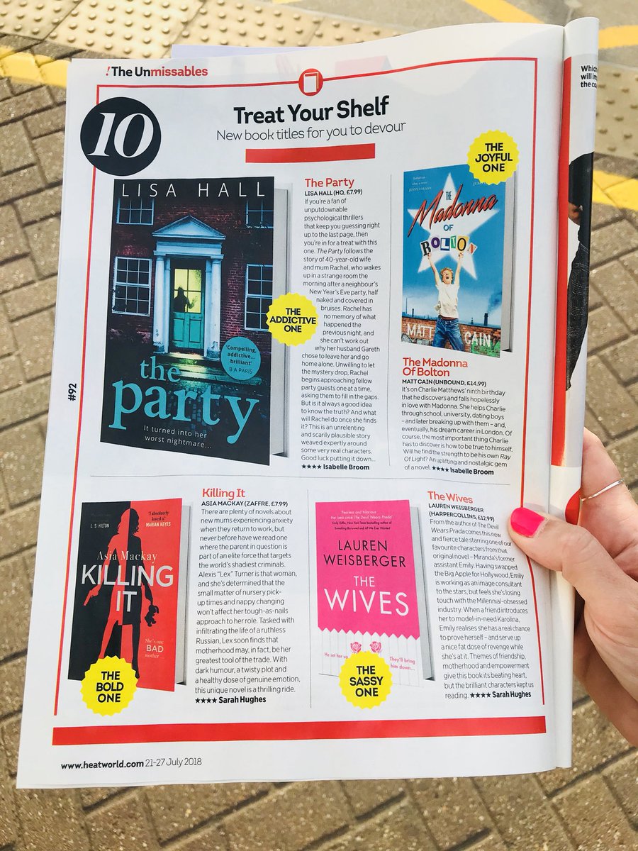 Pick up <a href="/heatworld/">heatworld</a> mag today to read reviews of immense new books from <a href="/LisaHallAuthor/">Lisa Hall</a>, <a href="/MattCainWriter/">Matt Cain</a>, <a href="/abmackster/">Asia Mackay</a> &amp; <a href="/LWeisberger/">Lauren Weisberger</a>! #SummerReads