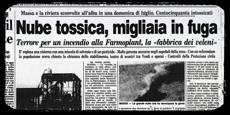 notiveri's tweet photo. Il #disastroambientale alla #Farmoplant, 30 anni fa: La storia del discusso impianto industriale Montedison a #Massa, dove il 18 luglio 1988 ci furono esplosioni e incendi con conseguenze che paghiamo ancora oggi The post Il #disastroambientale alla… https://t.co/q3InQT7Kkk https://t.co/Rq39c8Tz5f