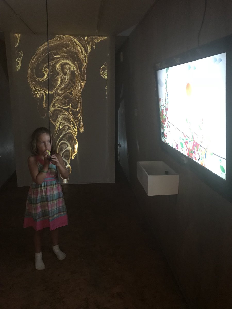 lumenprize's tweet photo. So great to see younger viewers enjoying our #adventuresindigitalart show @Contains_Art in #watchet #Somerset. Show continues to 12/8 - don’t miss it if you are in the area! #digitalart #artplustech @MrQuandomai @LAB212 @SVA_MFACA https://t.co/RHNa3IWbjR