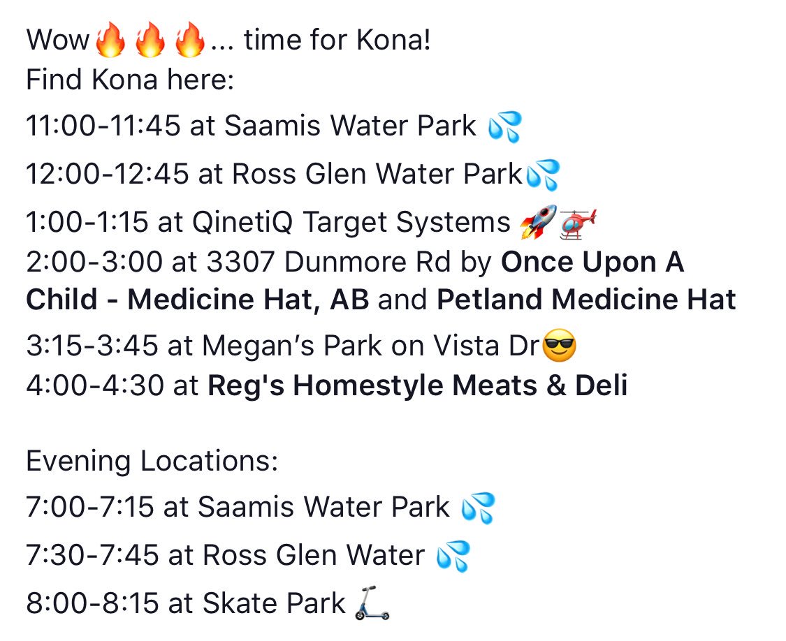 Kona Time!!! Thanks Mother Nature!