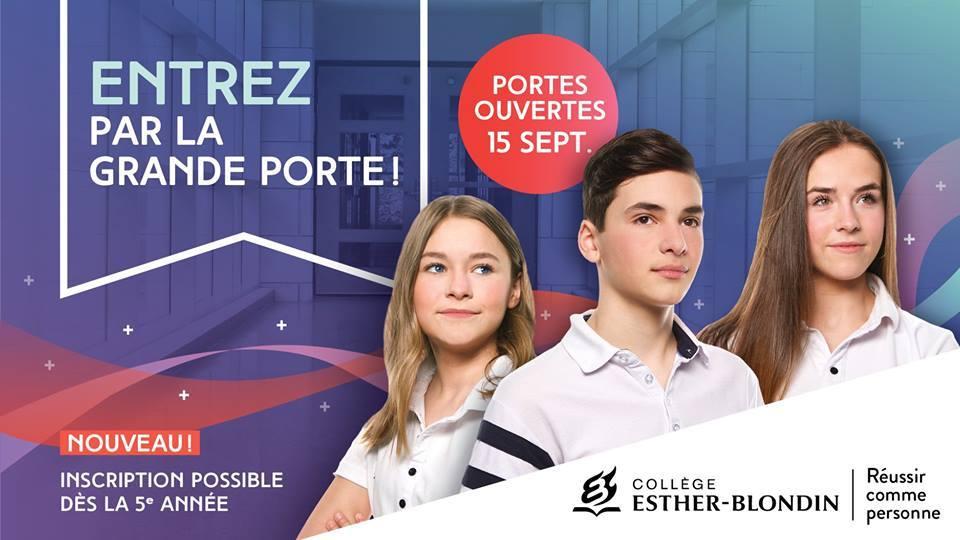 Notez la date de nos prochaines Portes Ouvertes! 🎉🎈 Et les inscriptions pour 2019-2020 et 2020-2021 sont déjà en ligne, sans examens d'admission! collegeblondin.qc.ca/admission/insc… #monCEB #Inscriptions #Lanaudiere #CEB #CollegeEstherBlondin