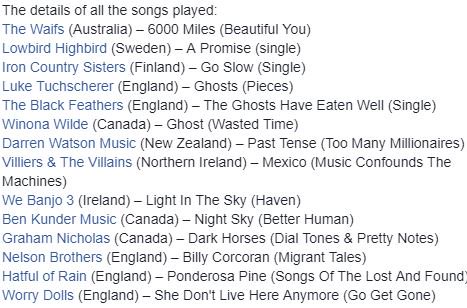 It's Tunes-day (and obviously bad puns' day)! Thankfully there is only one of those two things on the newly streaming edition of TIAMS. Stream it via this link: mixcloud.com/michaelpark710…  Playlist below.