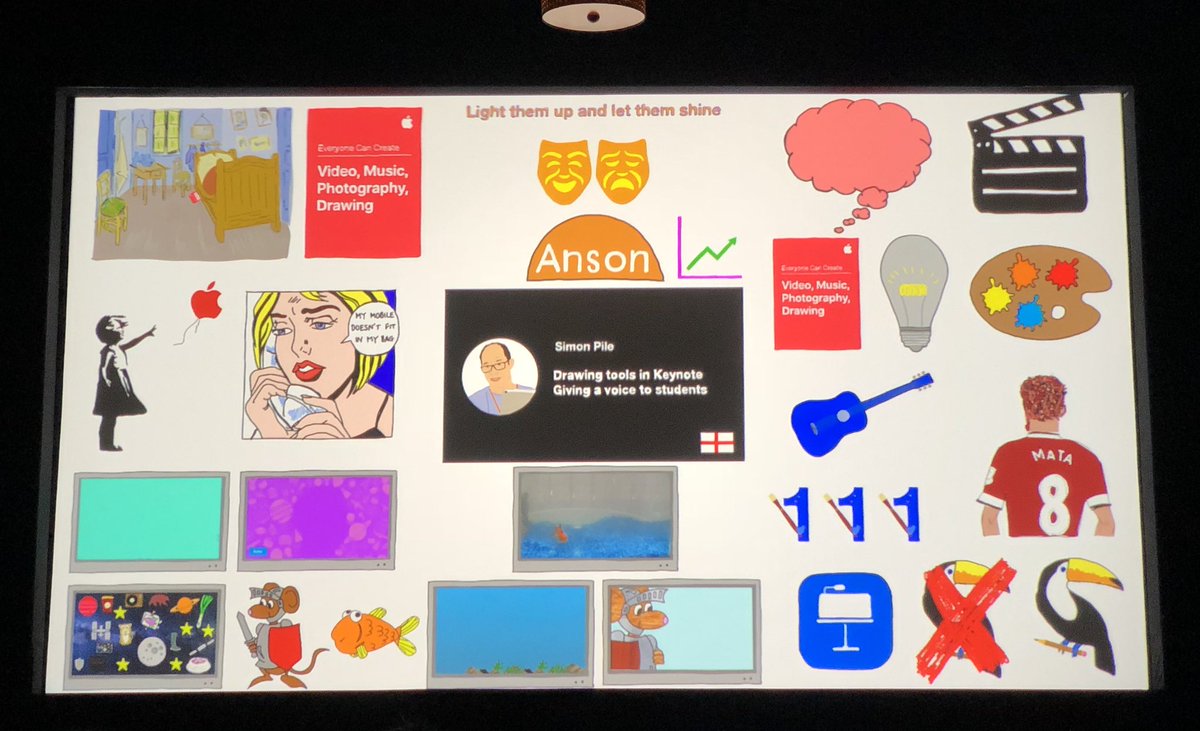 LyndseyBalfe's tweet image. Amazing showcase @mrpielee showing what’s possible when you give your students the tools to express themselves #ADE2018 #AppleEDUChat #WWADE18