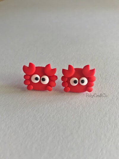 co_poly's tweet photo. Feeling crabby? New earrings from my #etsy shop: Crab Polymer Clay Earrings π¦ https://t.co/eslxPnJJxN
#polycraftco #polymerclay #earrings #crab #polymerclayearrings https://t.co/tBQzwcCdMd
