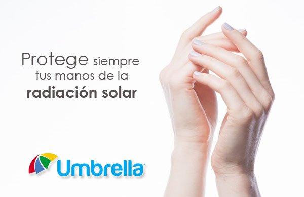 umbrella_sol's tweet image. Protege siempre tus manos de la radiación solar, es una de las zonas del cuerpo que se encuentra la mayor parte del tiempo expuesta al sol.  #ConsejosUmbrella