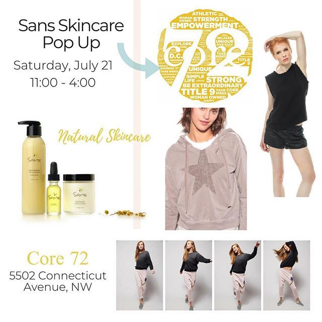 SansSkincare's tweet photo. 🎈🎈Another Pop Up, another great shop hosting us #Core72, another chance to score some wonderful, natural skincare! Join us at the amazing @Core72, Connecticut Avenue, this Saturday from 11:00 - 4:00! 🎈🎈 🌿 https://t.co/40nVrDIPYb
See the full Sans S… https://t.co/jSTZQ7TUfd https://t.co/ZYPQh1gb6s