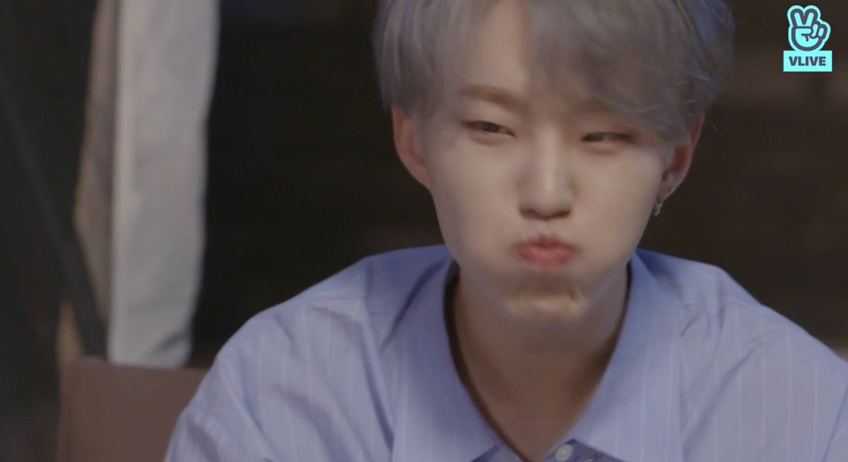 soonieating's tweet photo. Soonyoung being fed by his maknae https://t.co/cgJEyQHEq1