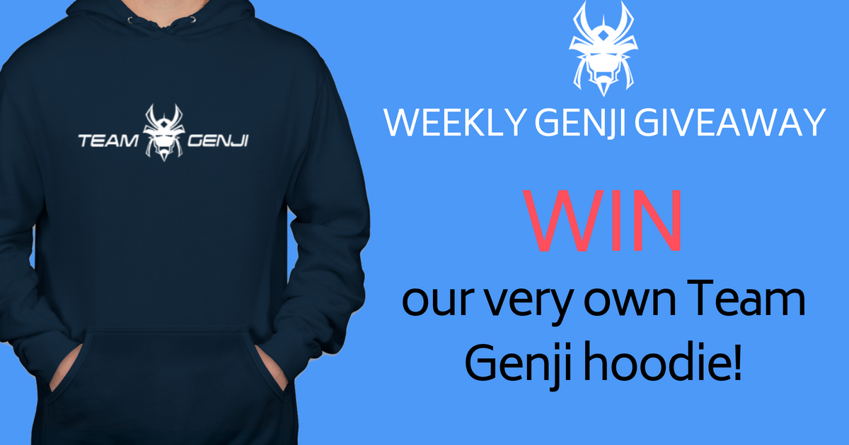 We're giving away a Team Genji hoodie! Giveaway closes Tuesday 24th July, 12pm EST. Click this link for the chance to win:
gleam.io/FaCD2/team-gen… 

#giveaway #gaminghoodie