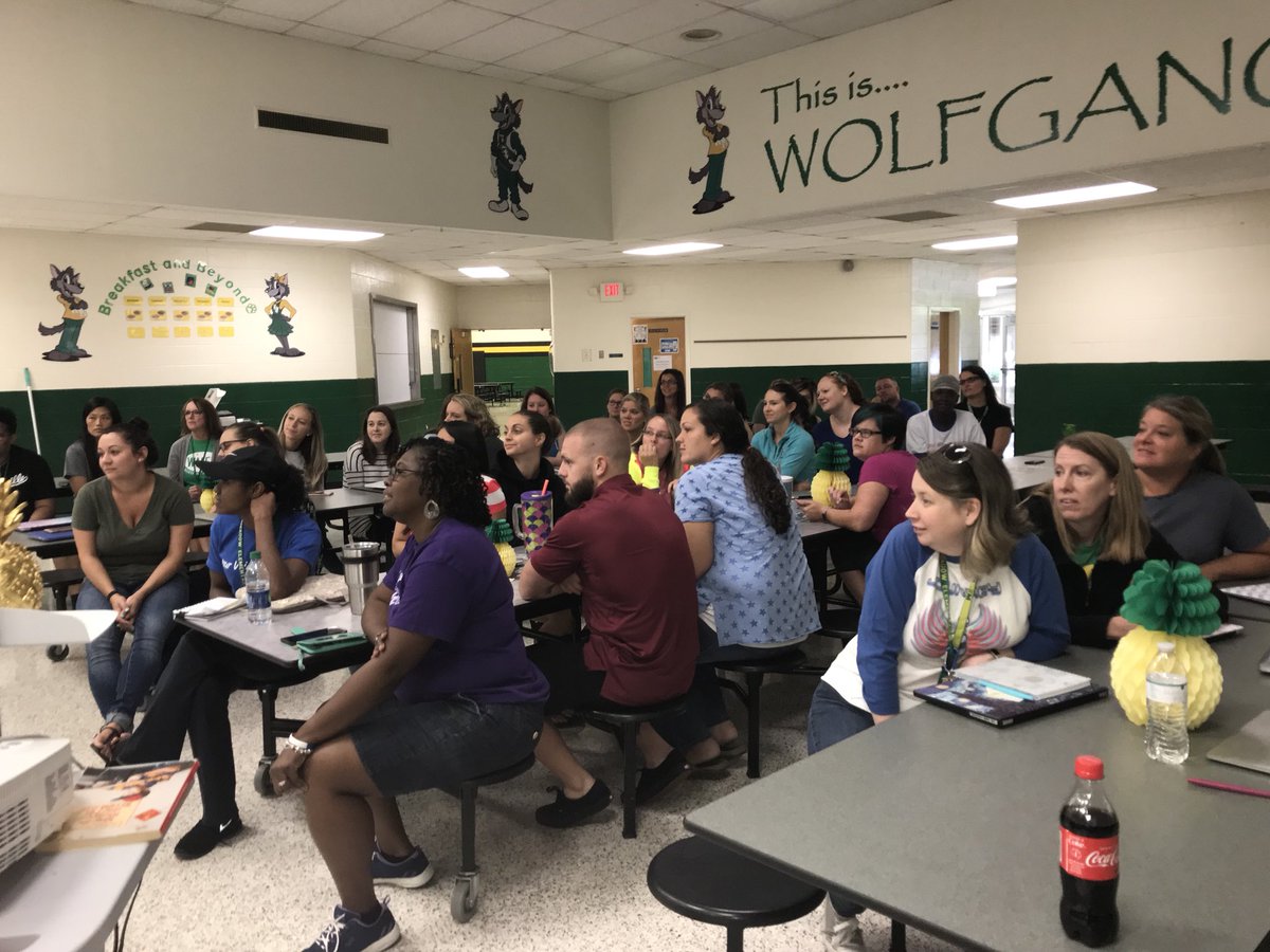 #powerofthepineapple #cabcoteach #wmesrocks AMAZING teachers getting excited about our new plan to see best practices right here at WMES!