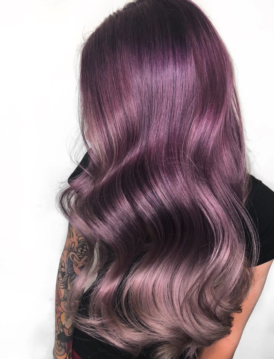We are feeling purple today thanks to <a href="/ashleylantzhair/">Ashley Lantz</a>