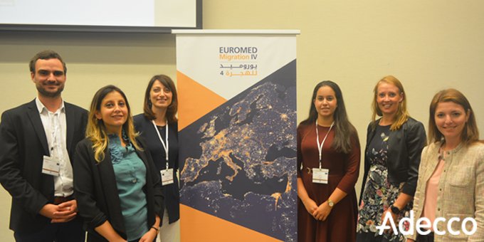 AdeccoGroup's tweet photo. We are proud to be part of the Labour Migration workshop in the MiddleEast & NorthAfrica region.@AdeccoME Managing Director @BijlJoyce invited as a speaker had the opportunity to exchange views with policy-makers from 7 countries. @euromed-migration #emm4 https://t.co/n4ebPVyYz3