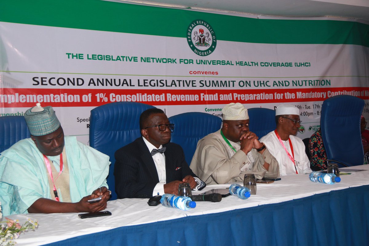 LegNet4UHC's tweet photo. We officially bring the 3 Days "Second Annual Legislative Summit on UHC and Nutrition 2018" to an end.

We hope you have be enlightened more &amp; ready to help make the UHC a reality in Nigeria.

See you in 2019... God willing.

#LegNet4UHC 
#healthforallnaija

@ebaruwa 
@ISMPHNG https://t.co/xGqI12Mgj8