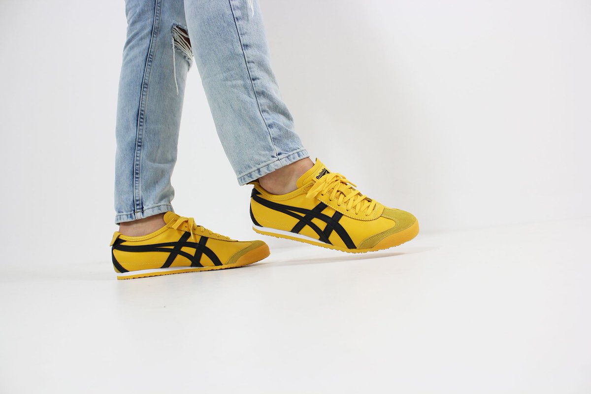 asics mexico 66 yellow