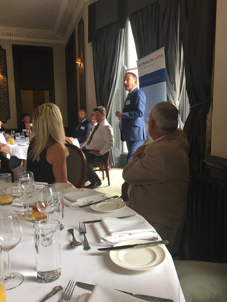 MartinLockFC's tweet photo. Thanks to @AndrewCornish10 CEO of @SomersetCCC for a great talk at the @pkfFrancisClark lunch today.  Exciting times!!! https://t.co/B6zksSKtec