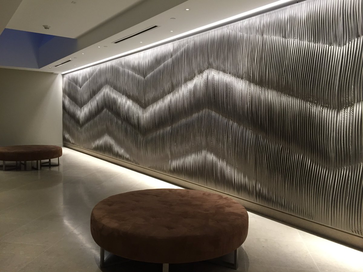 A exciting project we worked on for The New York Historical Museum next to Central Park, NYC. 
#acoustics #acousticpanels #featurewall