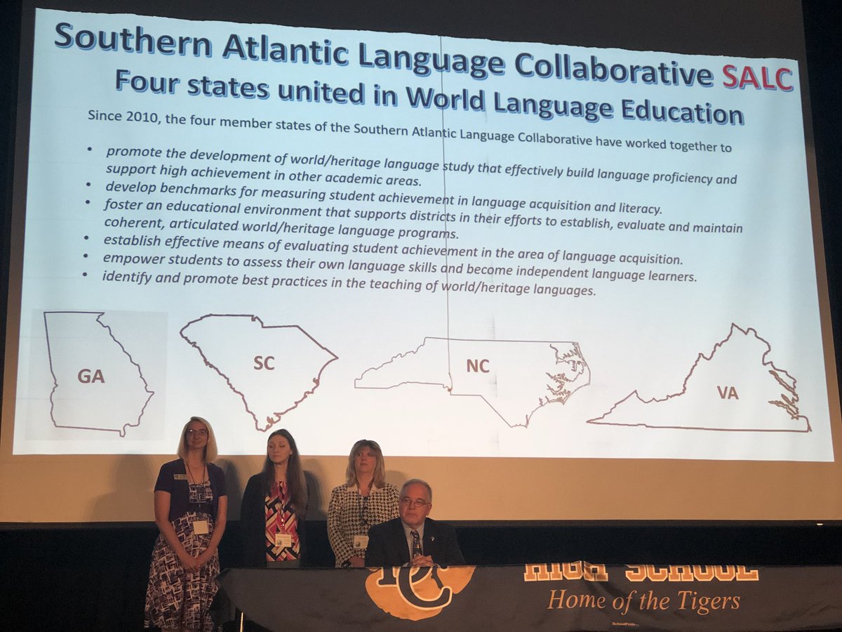 georgiadeptofed's tweet photo. Thank you to staff from North Carolina, South Carolina and Virginia for traveling to Georgia to celebrate our interstate MOU for Dual Immersion Language! #GoGADII2018 @gadoeworldlang https://t.co/tg67DWqnsr