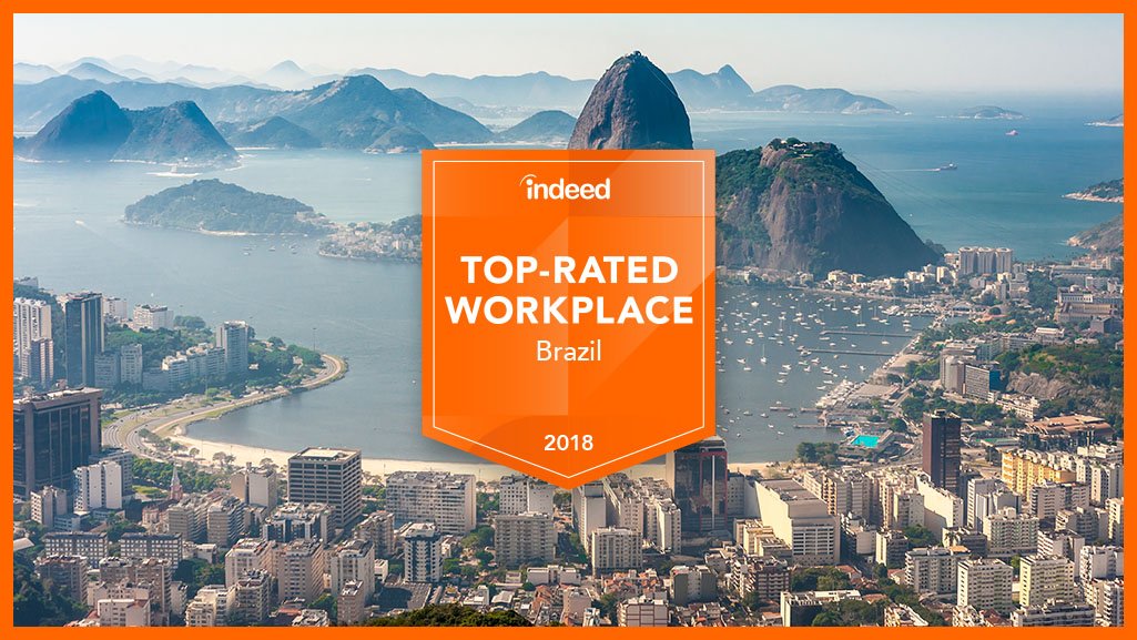 IndeedBrasil's tweet photo. Companies offering #flexible work, a supportive and #collaborative working environment and #opportunities to #progress and #learn lead the 2018 #Brazil list of our top-rated workplaces. #MelhoresEmpresasIndeed #topratedindeed #jobs #employerbranding https://t.co/mEfPVnujzX https://t.co/Qh7oiaWO3O