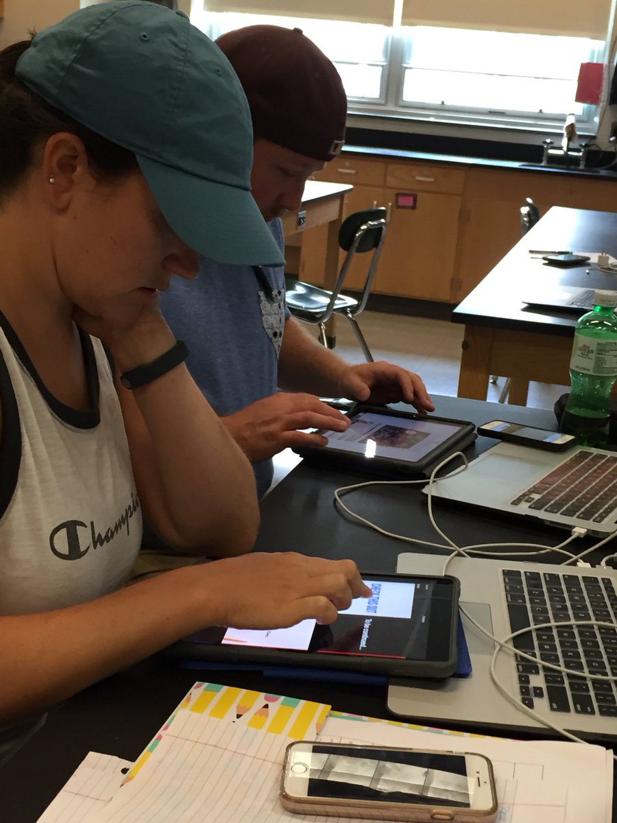 jwolff_nasd's tweet photo. Nazareth Apple Summer Institute. Taking another bite of the Apple with K-6 teachers at NAIS https://t.co/M6ct12vpxQ