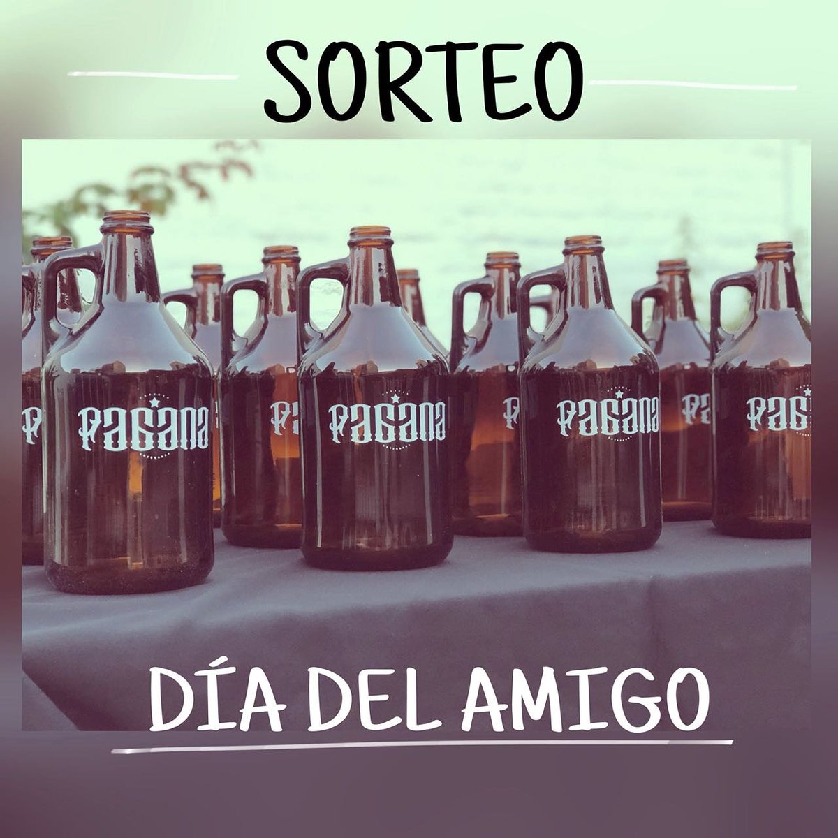 DiarioElLitoral's tweet image. #SORTEO
Por el día del amigo en el Diario El Litoral sorteamos entre nuestros lectores un growler de dos litros de Cerveza Pagana. ¡Ideal para compartir!
Seguinos, dale RT, comentá con los últimos del DNI y si sos mayor de edad ya estás participando.