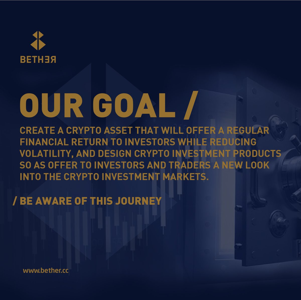 Our Goal @bethercoin bether.cc bether token
#BHR $BHR #CRYPTOCURRENCY #CRYPTO #CRYPTOCURRENCIES #BLOCKCHAIN #BETHER #BETHERCOIN #TRADING #DAYTRADING #STOCKMARKET #CRYPTOFUNDS #FUNDS #INVESTING #INVEST #BINANCE #KUCOIN #BTC #ETH #EOS #RIPPLE #TRON #LTC #LITCOIN #xrp